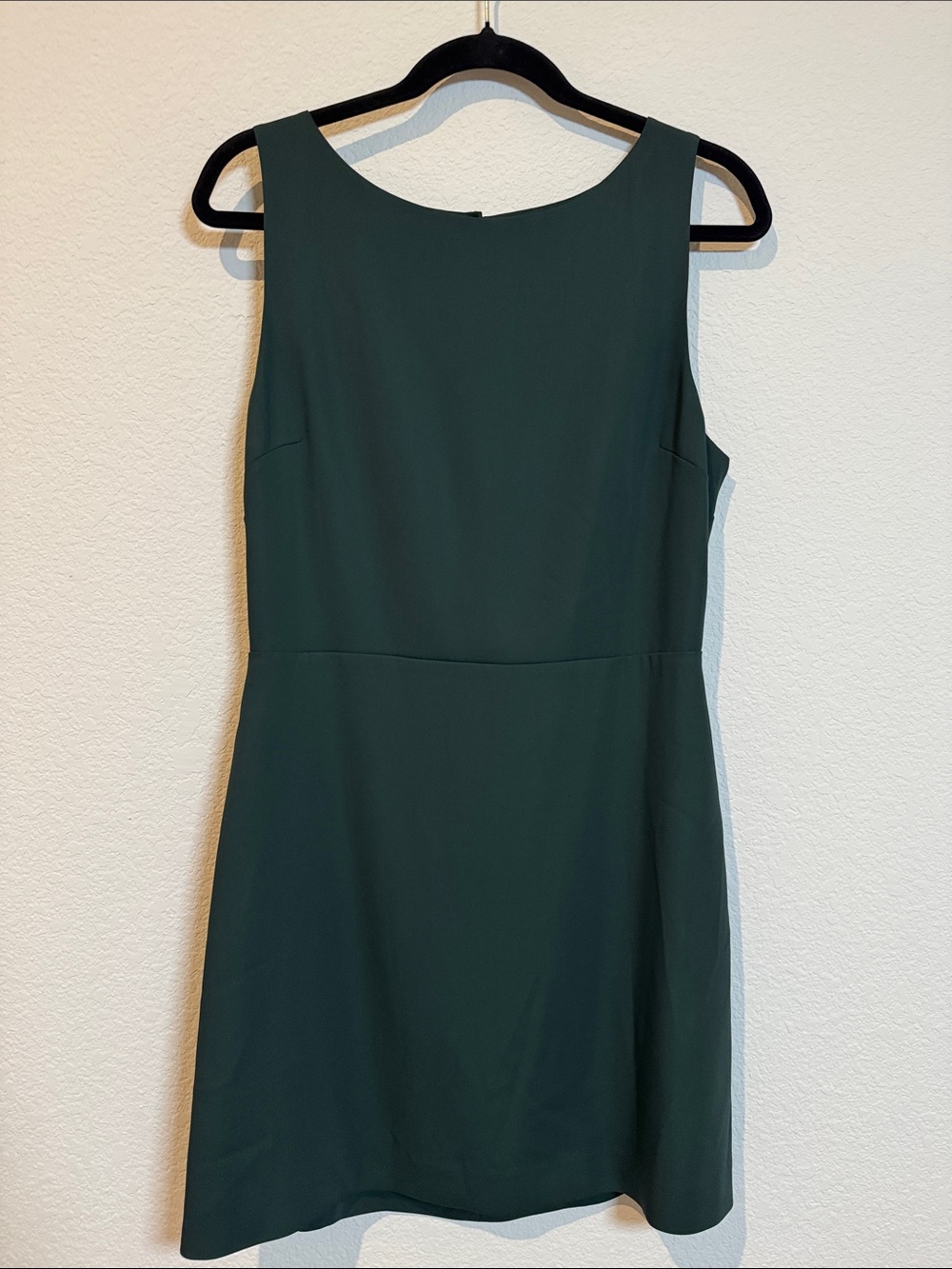 Aritzia Babaton Minimalist Spectre Dress in Dark Green